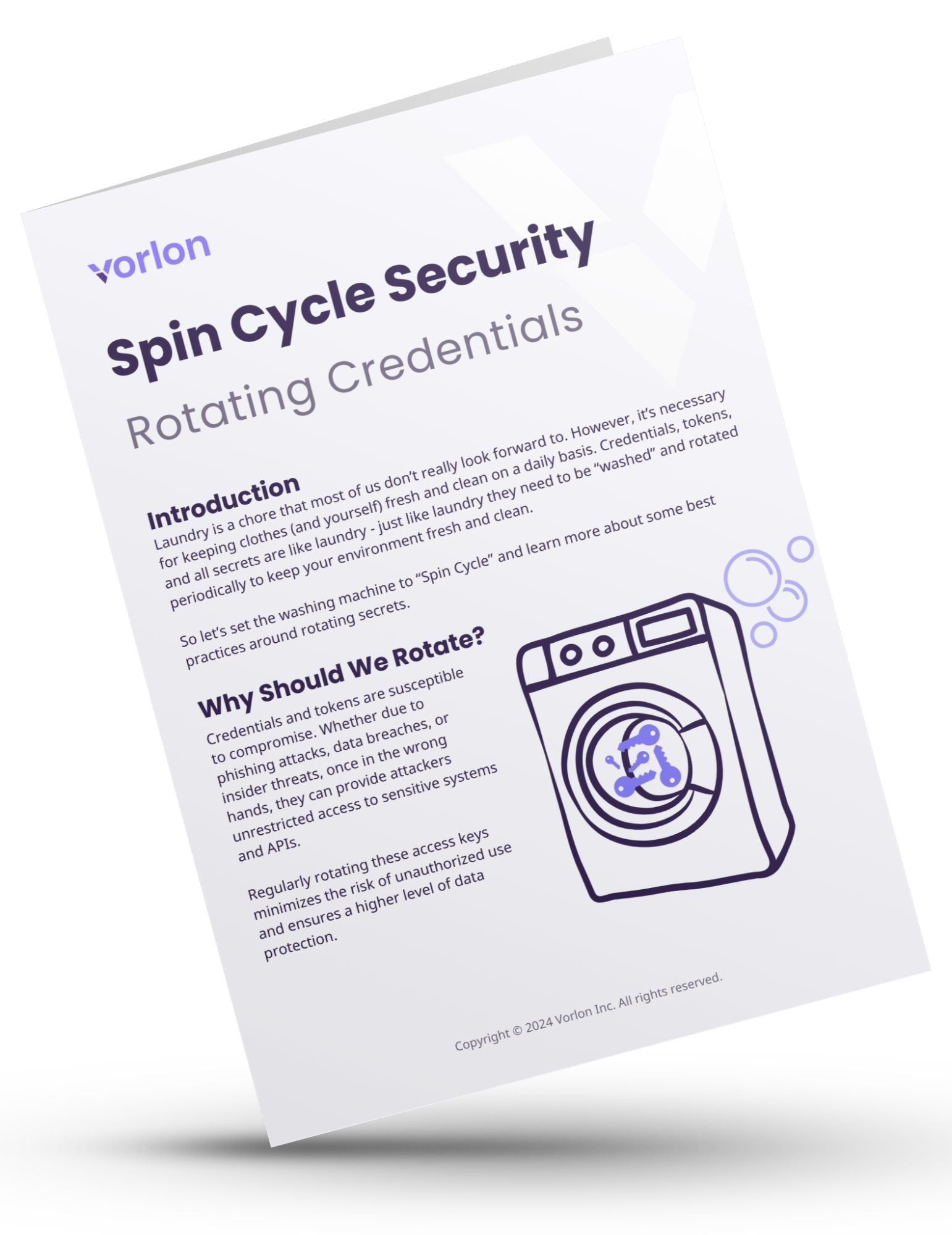 Vorlon Spin Cycle Security: Rotating Credentials Preview