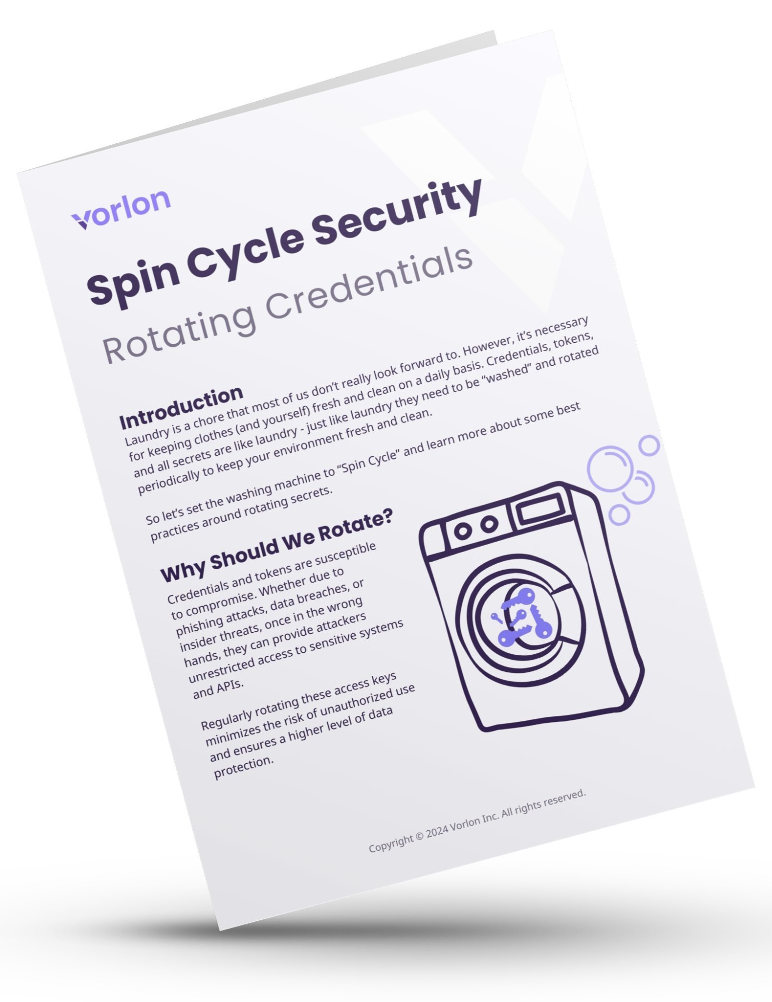 Vorlon Spin Cycle Security: Rotating Credentials Preview